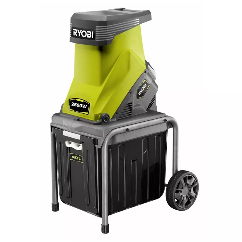 Biotriturador Ryobi RSH2545B 2500 W 40 L lâminas