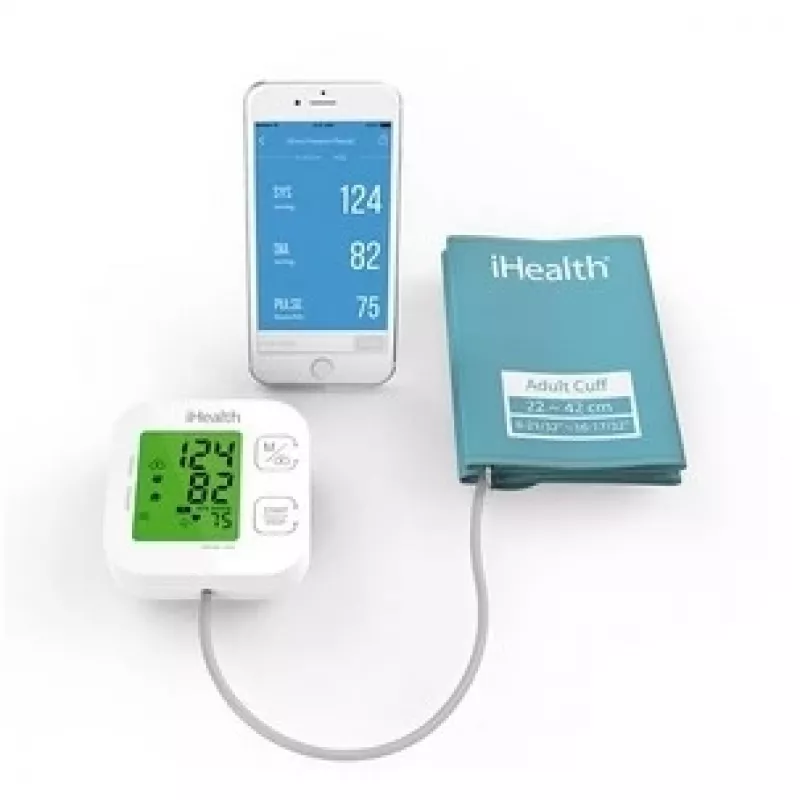 Medidor de tensão arterial automático iHealth IHKN550BT