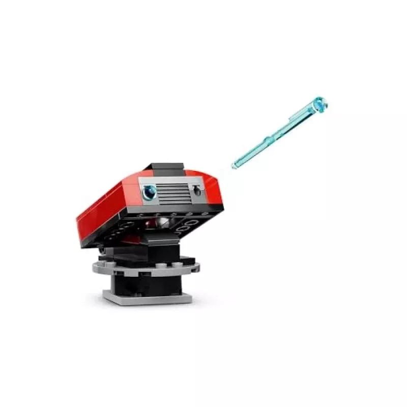 Brinquedo de construção LEGO City Quartel dos Bombeiros com veículo de escada giratória 60414 — 843 peças, 5 minifiguras, 220×320×140 mm
