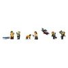 Brinquedo de construção LEGO City Quartel dos Bombeiros com veículo de escada giratória 60414 — 843 peças, 5 minifiguras, 220×320×140 mm