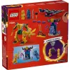 LEGO NINJAGO Arin's Battle Mech Figura de ação Brinquedo ninja para rapazes e raparigas a partir de 4 anos, conjunto Dragons Rising com minifigura Arin e mini-katana