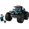 Brinquedo de construção LEGO City 60402 Monster Truck azul com pneus grandes, 148 peças, 1 minifigura, idade 5+