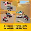 LEGO Creator 3-in-1 31146 Camião de Plataforma com Helicóptero