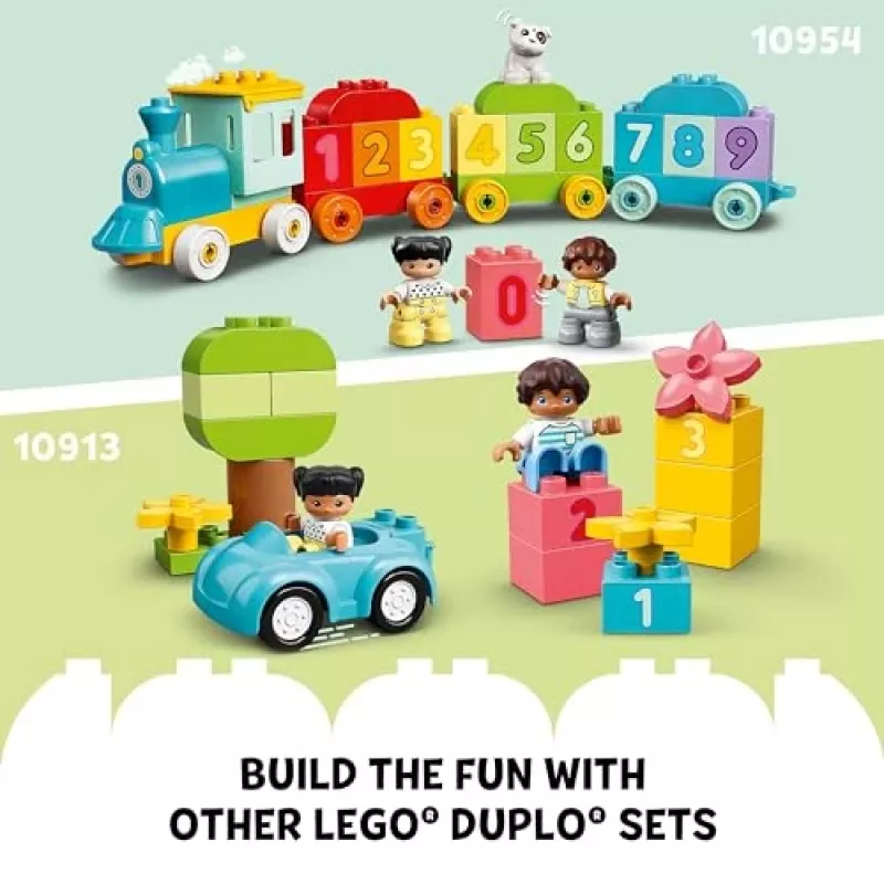 Brinquedo de construção LEGO DUPLO 10421 Camião ABC, 36 peças, 2 minifiguras, a partir de 2 anos, dimensões 110 × 140 × 70 mm
