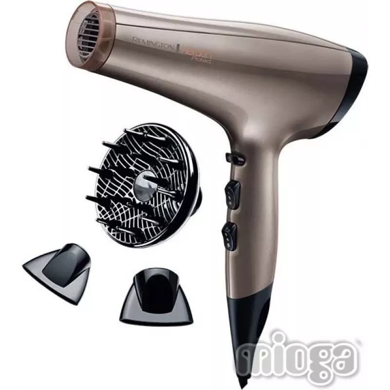 Secador de cabelo com 2200 W de potência de Keratin Protect - Channel AC 8002, pack de 1
