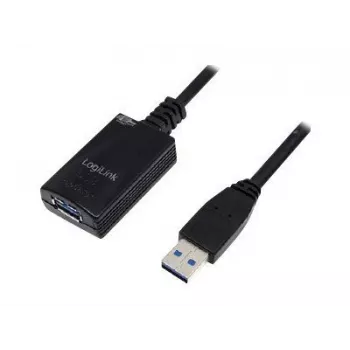 Cabo USB LogiLink 5,0m USB 3.0 M/F USB 3.2 Gen 1 (3.1 Gen 1) 5 M USB