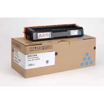 Cartucho de toner Ricoh SP C310HE 1 unid. original ciano