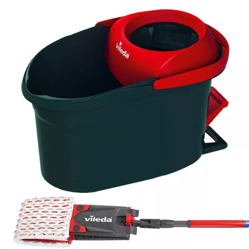 Conjunto de esfregona rotativa Vileda Ultramat Turbo
