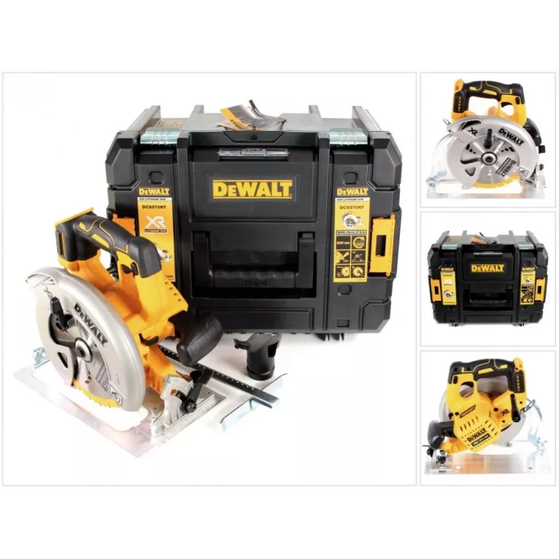 Serra circular manual DeWALT DCS570NT-XJ 18,4 cm preto, amarelo 5500 rpm