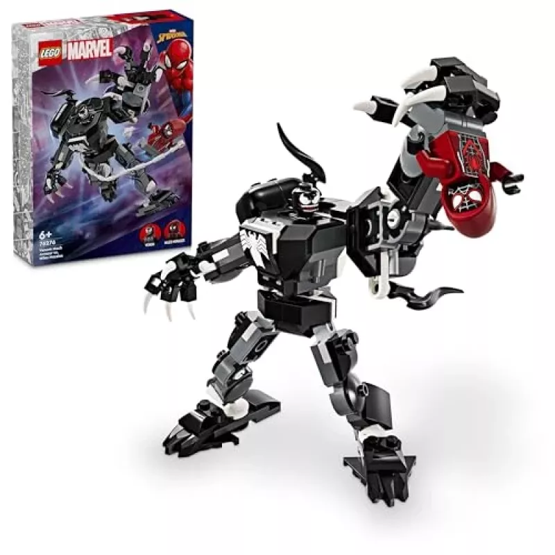 LEGO 76276 Marvel Armadura Mech Venom vs. Miles Morales