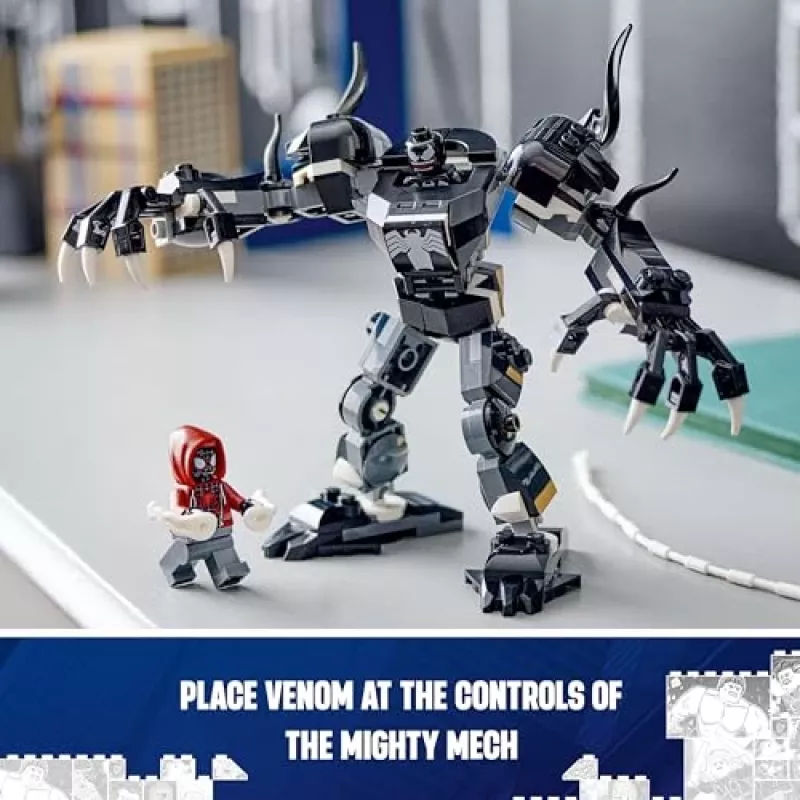 LEGO 76276 Marvel Armadura Mech Venom vs. Miles Morales