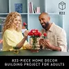 LEGO Icons Buquê de Rosas Flores Artificiais Conjunto para Adultos Coleção Botânica Acessórios de Casa Presente de Dia dos Namorados para Mulheres