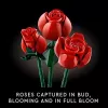 LEGO Icons Buquê de Rosas Flores Artificiais Conjunto para Adultos Coleção Botânica Acessórios de Casa Presente de Dia dos Namorados para Mulheres