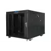 Armário autónomo Lanberg FF01-8015-12BL 15U Preto 800 kg