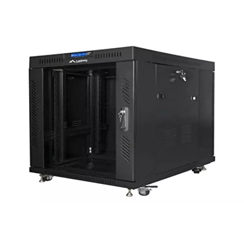 Armário autónomo Lanberg FF01-8015-12BL 15U Preto 800 kg