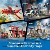 LEGO City conjunto de construção Esquadra de Polícia Ilha Prisão 60419 — 980 peças, 7 minifiguras, 370×400×160 mm