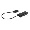 Adaptador MHL(M)->HDMI(F)+USB Micro(BF)(5 PIN) 16cm