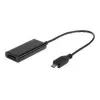Adaptador MHL(M)->HDMI(F)+ USB MICRO(BF)(11 PIN) 16 cm