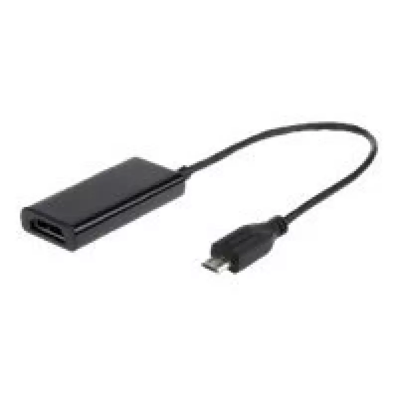 Adaptador MHL(M)->HDMI(F)+ USB MICRO(BF)(11 PIN) 16 cm