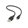 Cabo Gembird USB 2.0 A para Mini-USB macho 0,3 m cinzento