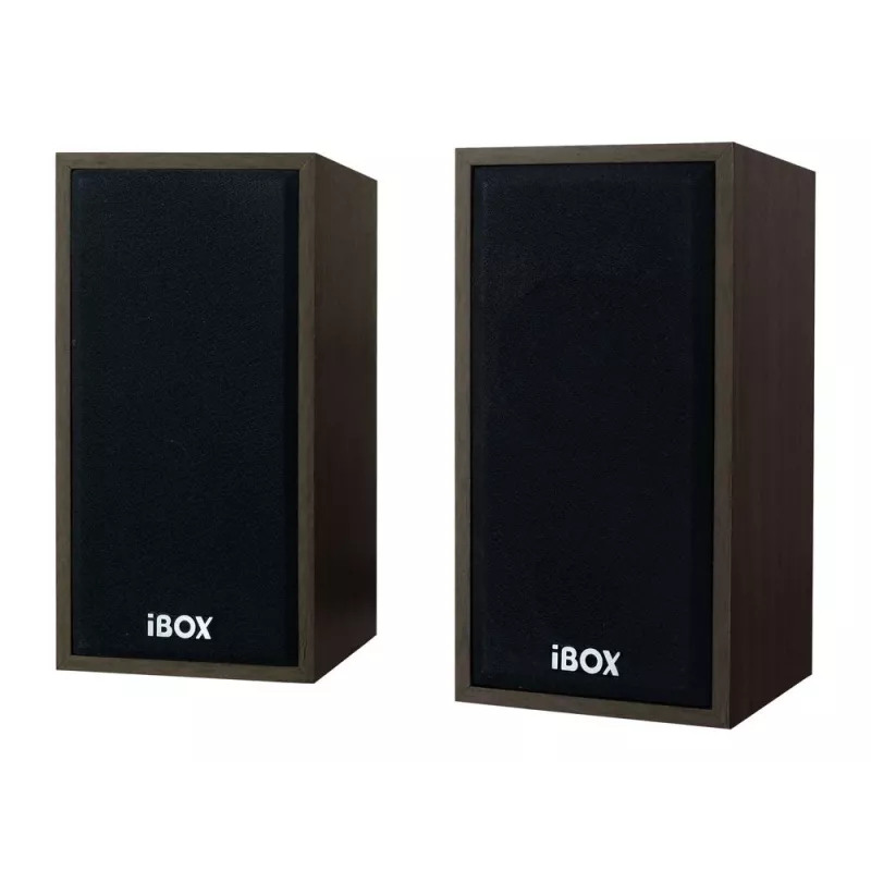 Altifalantes IBOX IGLSP1 com fios 2.0 altifalantes de mesa 10 W Cherry