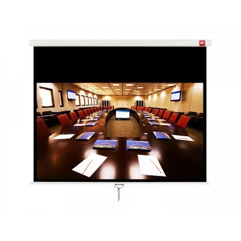 AVTek Cinema 240 - tela - montagem em teto e parede - 272 cm (107 polegadas) - 16:9 - branco mate