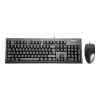 A4Tech KM-72620D - conjunto teclado e rato - USB - US - preto