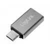 Adaptador LogiLink AU0042 USB-C para USB 3.2 Gen 1 ficha A design compacto