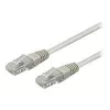 Wentronic Goobay cabo de patch CAT 6, U/UTP, cinzento, 3 m - mistura de cobre CCA (68409)
