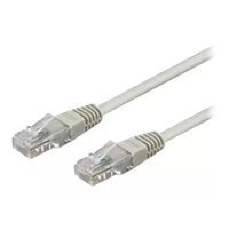 Wentronic Goobay cabo de patch CAT 6, U/UTP, cinzento, 3 m - mistura de cobre CCA (68409)