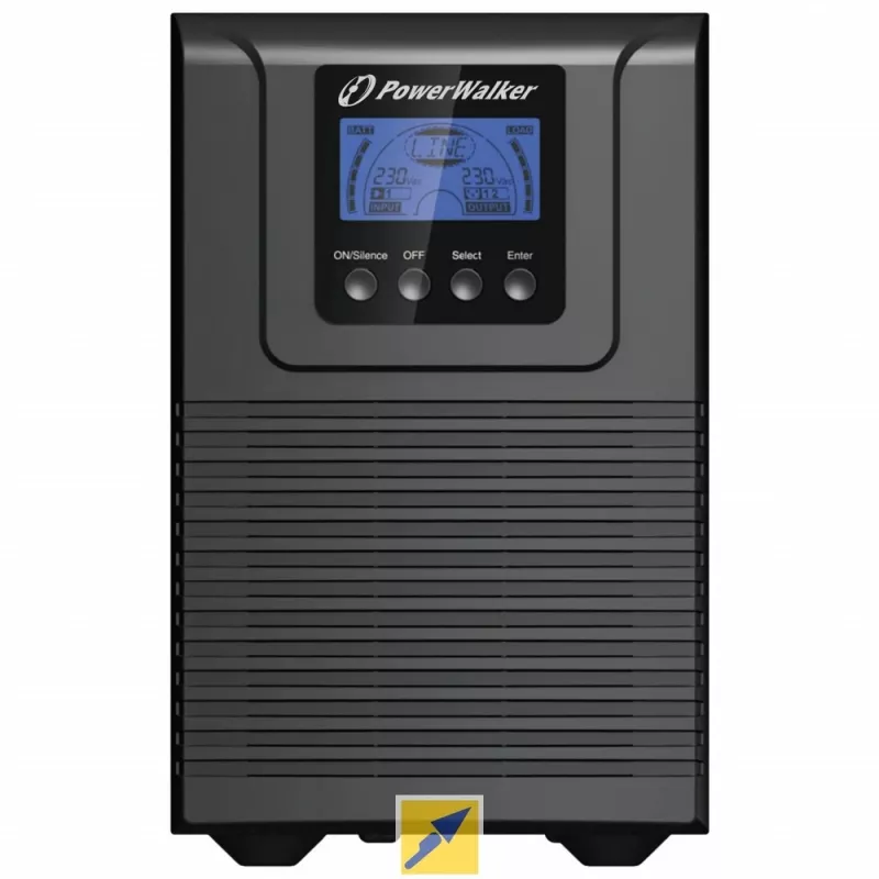 PowerWalker VFI 1000 TG dupla conversão (Online) 1 kVA 900 W 4 tomadas