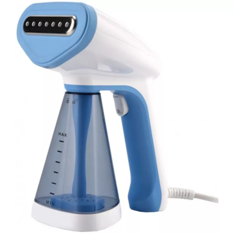 Ferro de engomar a vapor portátil BLAUPUNKT VSI601 — 1600 W, depósito de 0,26 l, base de aço inoxidável, 30 g/min de vapor