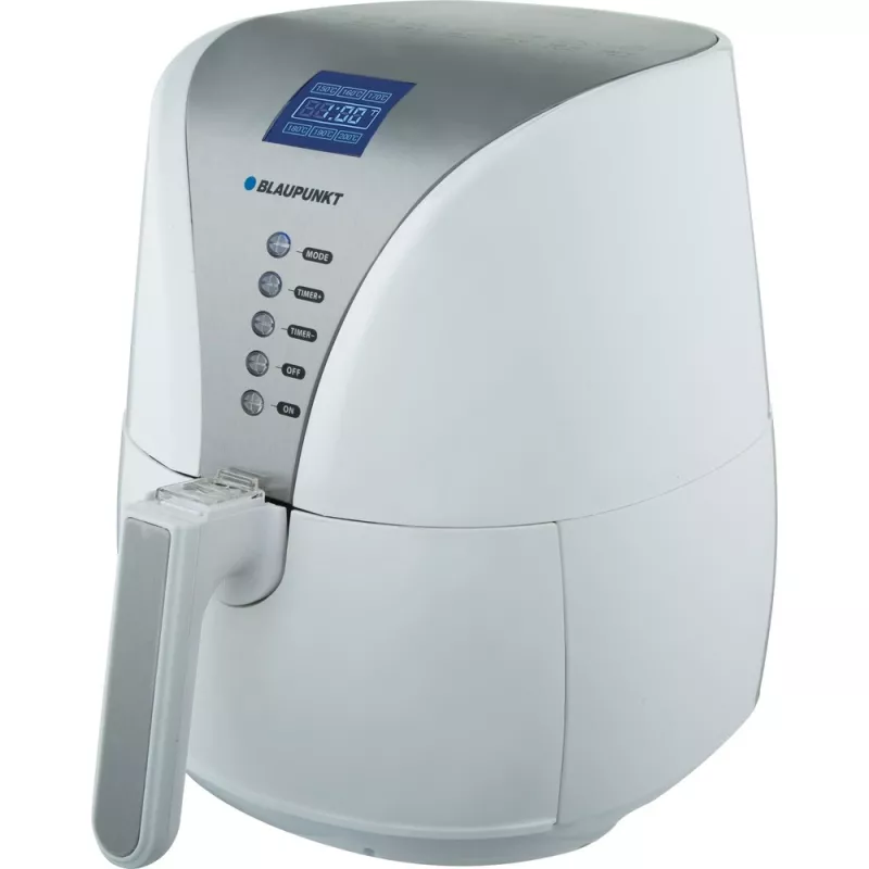 Blaupunkt AFD-601 fritadeira de ar quente, 4 l, 1500 W, 150–200 °C, temporizador de 1 h, visor, branca
