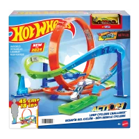 Veículos de brinquedo e pistas