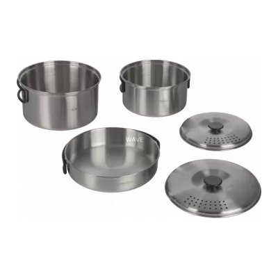 Utensílios de cozinha para campismo