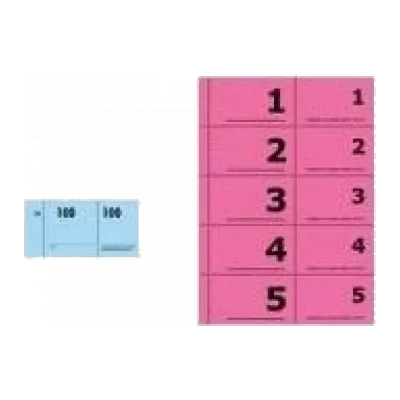Blocos numerados