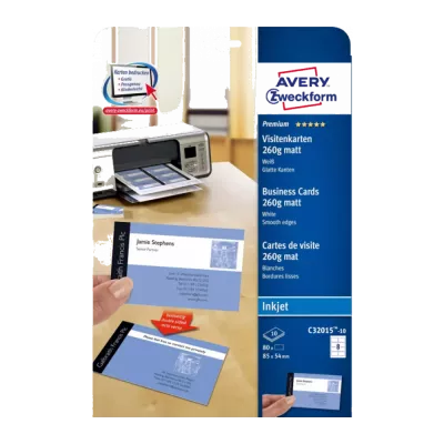 Papel para cartões de visita
