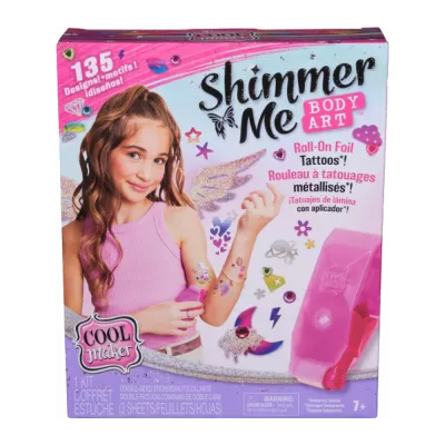 Kits de body art e tatuagens temporárias