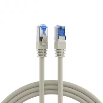 Cabo de rede EFB Elektronik K5525FGR.10 RJ-45 Cat6a 10 m cinzento