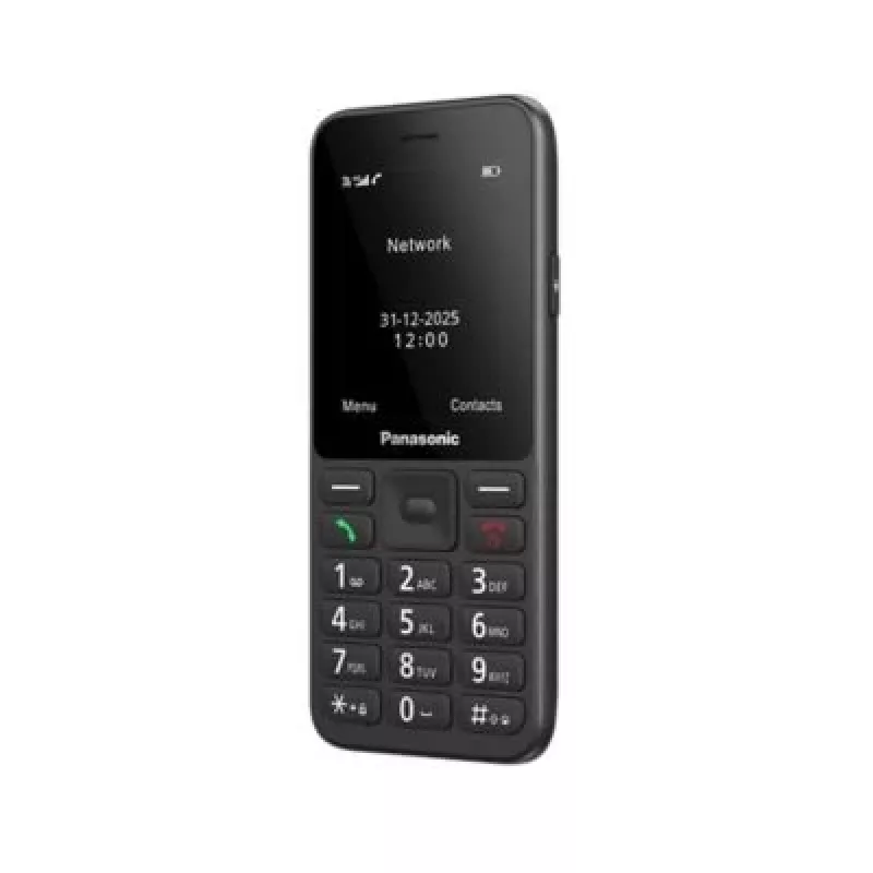 Telemóvel 4G concha Panasonic KX-TU260EXB preto