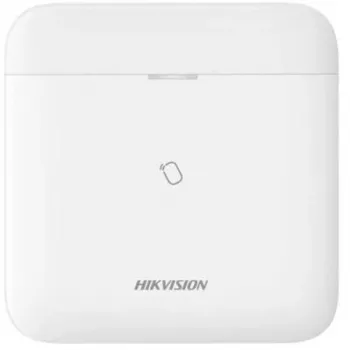 Hikvision AX PRO Painel de Controlo Híbrido sem Fios, 96 Zonas sem Fios, 8 Zonas com Fios, Wi-Fi, 868 MHz, 4G, Branco (DS-PWA96-M-WE)