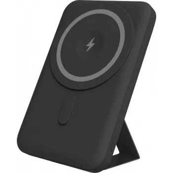 YENKEE YPB 501BK power bank MagSafe de silicone 5000mAh 20W PD preto