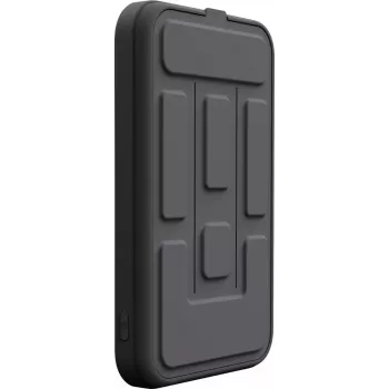 YENKEE YPB 501BK power bank MagSafe de silicone 5000mAh 20W PD preto