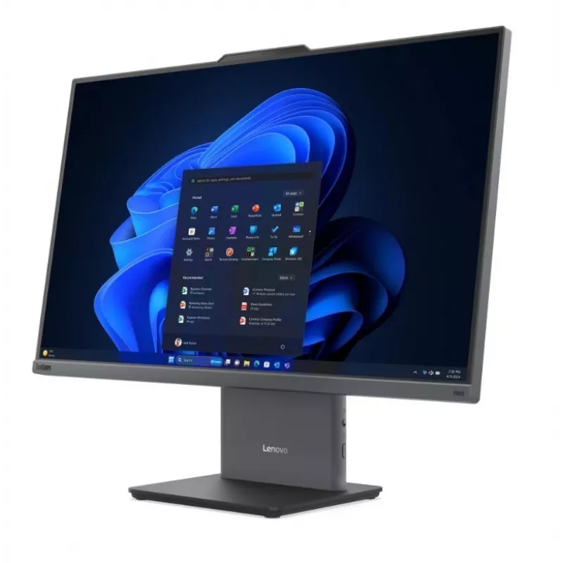 Lenovo ThinkCentre neo 50a 24 Gen 6 13QH000GPB All-in-One PC, Intel Core Ultra 5 226V, 23,8 polegadas Full HD, 16GB LPDDR5X, 512GB SSD, Windows 11 Pro