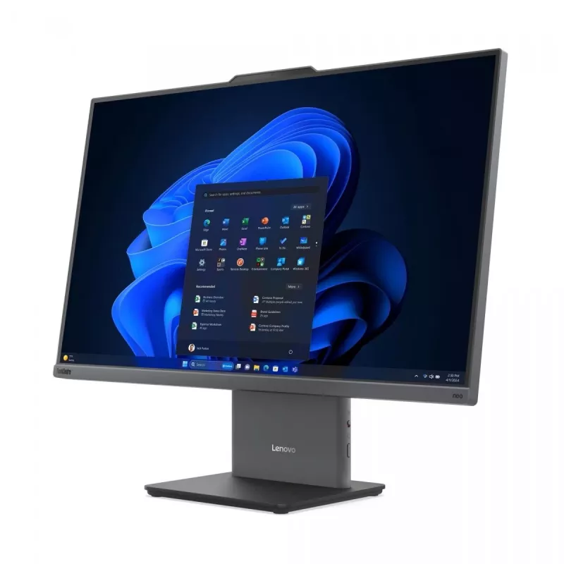 Lenovo ThinkCentre neo 50a 27 Gen 6 13QF001FPB All-in-One PC, Intel Core Ultra 5 226V, 27 polegadas Full HD, 16GB LPDDR5X, 512GB SSD, Windows 11 Pro