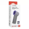 Verbatim Cool 'n' Go Aqua Breeze ventoinha de mão com nebulizador, roxo/cinzento (32345)