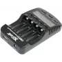 Carregador rápido XCell BC-X1000 1-4x AAA AA com ecrã LCD - carregador de baterias - níquel-metal-hidreto (NiMH)