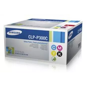 Samsung CLP-P300C/ELS cartucho de toner multi-pack preto, ciano, magenta, amarelo