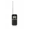 Rádio portátil AM/FM JVC RAE411B com sintonizador analógico, preto