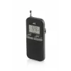 Rádio portátil AM/FM JVC RAE411B com sintonizador analógico, preto